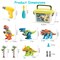 DIY Dinosaur Construction Building Block Assembly Toys with Electric Drill